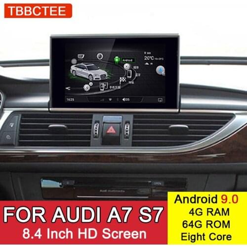 Car Multimedia Player For Audi A7 S7 2011~2015 2016 2017 MMI 3G RMC Android GPS Navigation Stereo Radio