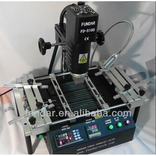 Free shipping Latest Released Fundar FD-5100 Hot air BGA rework station with FREE reballing kit