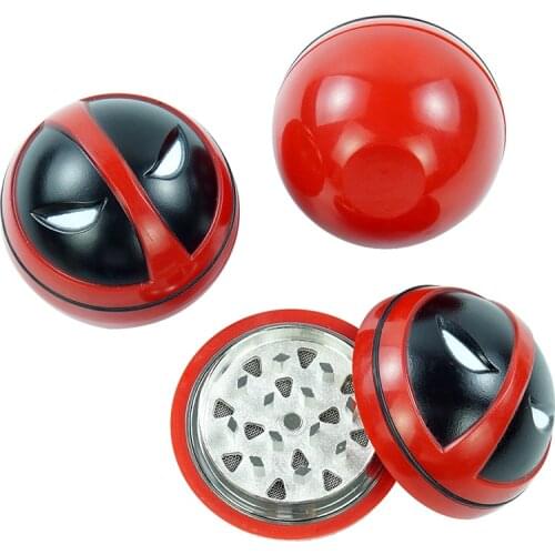 Round Grinder Herb smoking Accessories Manual Hand Tobacco Hemp Pepper Pot Spice for Smoke Grinders Portable 4 Parts