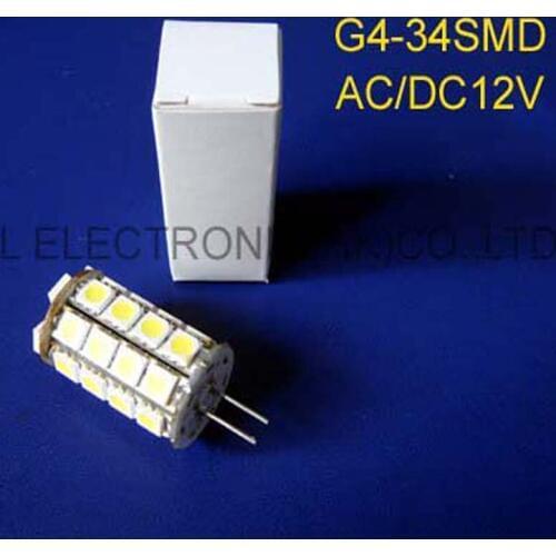 AC/DC12V G4 bulb, 5050 3 chips 12V G4 led lamp (free shipping 100pcs/lot)