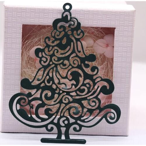 Christmas Tree Metal Cutting Dies Scrapbooking Album Navidad Cards Making Decorative Crafts Embossing Stencil Dies New2020