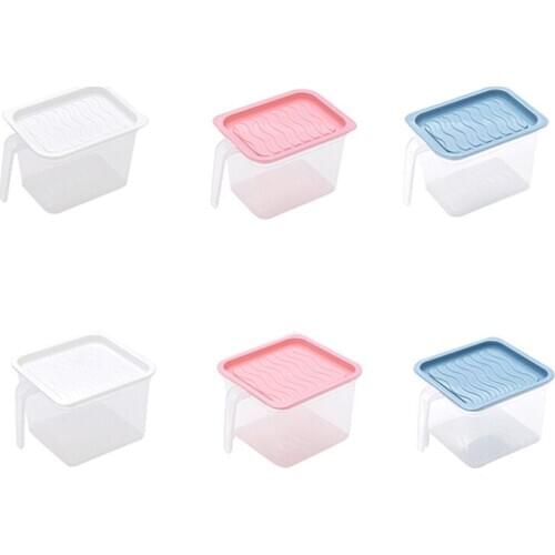 Refrigerator Multi-layer Fresh-Keeping Box Japanese Style Lunch Box Dumpling Dry H58C