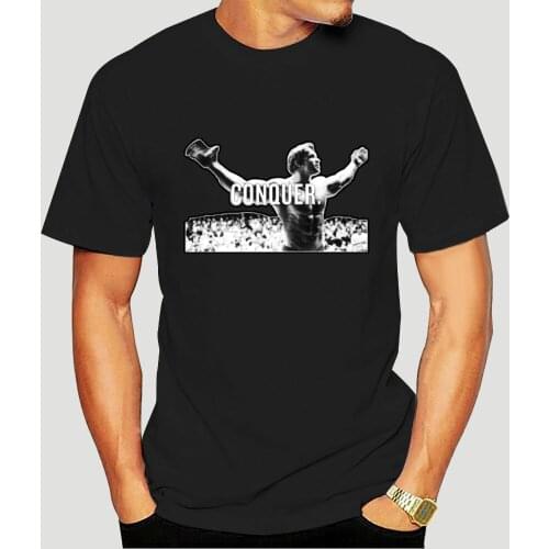 Fashion Arnie Arnold Schwarzenegger Bodybuilding Mens Cotton T-shirt Tee-4392A