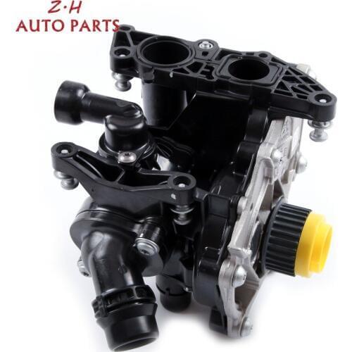 New Mechanical Water Pump 06L 121 012 A & Coolant Thermostat For Volkswagen Passat Beetle 2013-2018 EA888 1.8/2.0 TFSI CPPA CPKA