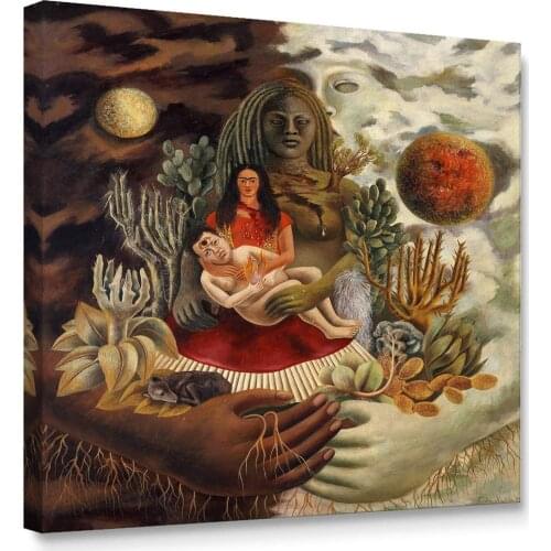 The Love Embrace of The Universe, Worlds Most Famous Paintings Series, Canvas Wall Art Home Décor