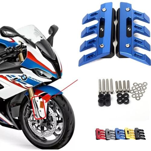 Motorcycle Front Fender Side Protection Guard Mudguard Sliders For BMW S1000 RR/R S1000XR HP4 F800R G310R SAccessories universal