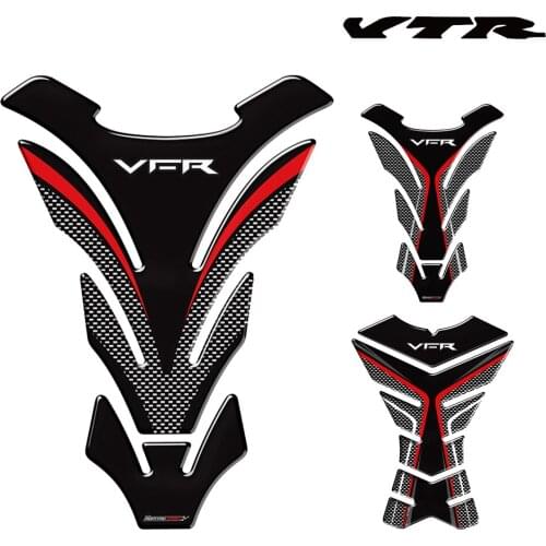 Advanced For Honda VTR Triple Speed Motorcycle Accessories Carbon Fiber Fuel Tank Pad Protection Sticker Fuel Tank Decal