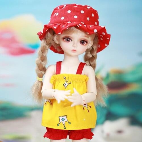 Shuga Fairy Lami 1/6 BJD SD Doll Model Baby Girls Boys Eyes High Quality Toys Shop Resin Figures Gift For Christmas