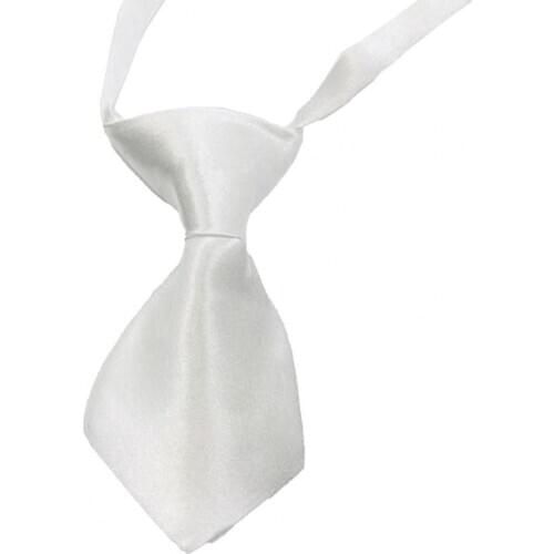 Pet Tie Plastic Buckle Adjustable Collar Imitated Silk Dog Neck Tie for Dog Accessories