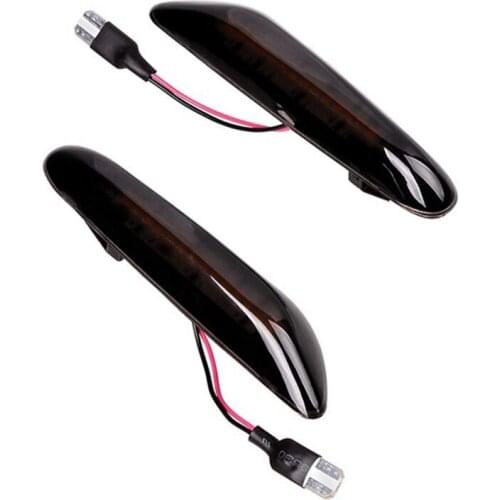 Led Dynamic Turn Signal Light Side Fender Marker Sequential Blinker Lamp for -BMW 1 3 5 X Series E46 E60 E82 E90