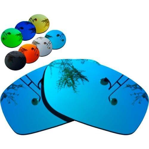 100% Precisely Cut Polarized Replacement Lenses for Fives Squared Sunglasses Blue Mirrored Coating Color- Choices