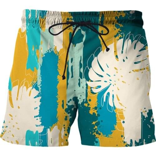 2021 Swimwear Matching Art Painting Swimsuits 2021 funny Summer 3D PrintingMens Beach Shorts Swimming Board Short Men clothing