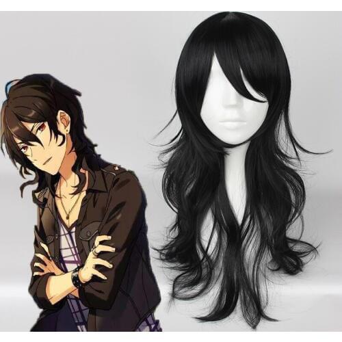 Anime Ensemble Stars Cosplay Wig UNDEAD Sakuma Rei Cosplay Wigs Heat Resistant Synthetic Halloween Carnival The Animation Wigs