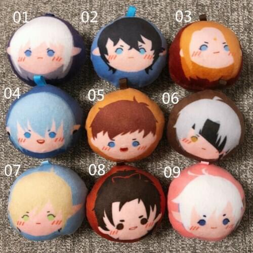 Cosmile Final Fantasy XIV FF14 HAURCHEFANT minion Keychain Keyring Strap Plush Toy Doll