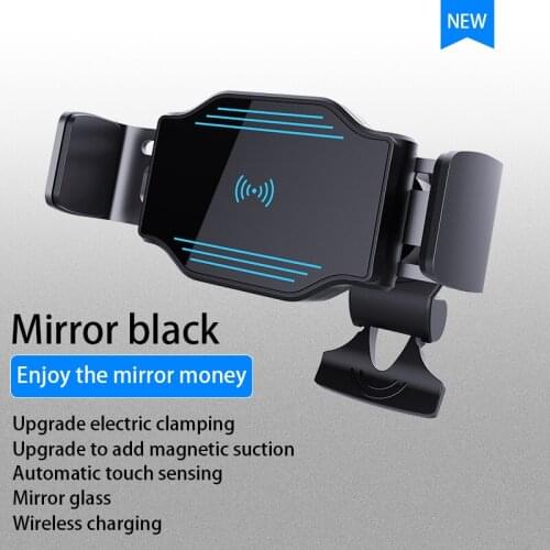 Quick Charger Holder 15W Mini Smart Qi Wireless Charger for iPhone 8Plus X/XR 11/11Pro 12/12Pro Samsung S9 S8 S7 Huawei P30 Pro