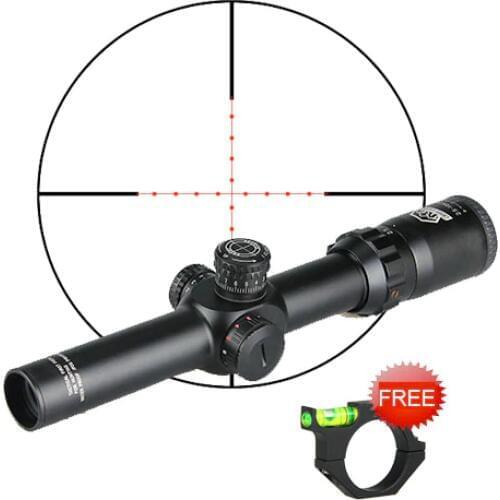 Canis Latrans Rifle Scope 2.5-10X26 FFP Magnifier Riflescope Shooting OptiCl Sight Hunting Red Green Illuminated gs1-0253