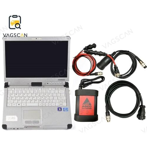 Interface Electronic Diagnostic Tool use for AGCO CANUSB EDT Heavy Duty Agricultural Diagnosis Scanner+T420 Laptop