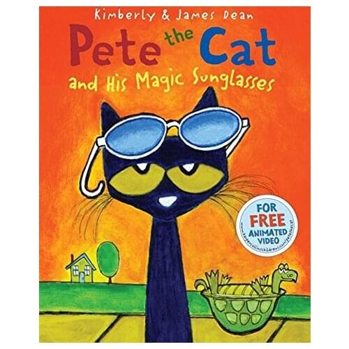 Pete the Cat and his Magic Sunglasses English Picture Book Children Early Education Primary School Enlightenment Bedtime Reading