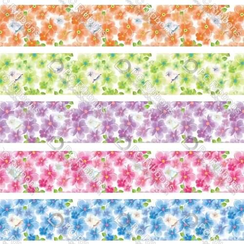 16-75MM Ribbon for Crafts, 50Y Grosgrain Ribbon for Gift Package Wrapping, Hair Bow Clips & Accessories Making, Sewing, Wedding