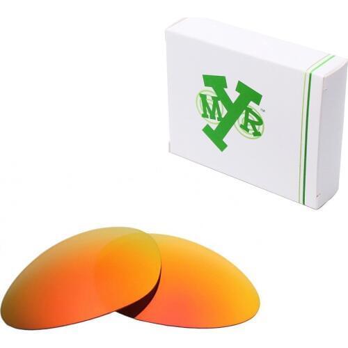Mryok POLARIZED Replacement Lenses for Oakley C Wire 1.0 Sunglasses Fire Red