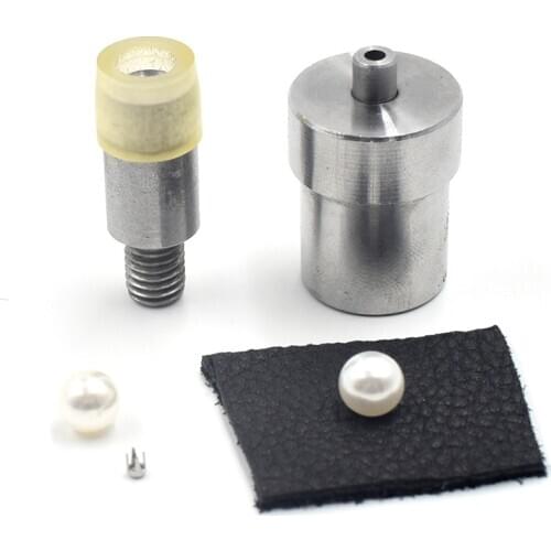 Non-porous pearl buckle, rivet, hand press mold, shoe bag, apparel decoration, rivet, shoe repair accessories buttons