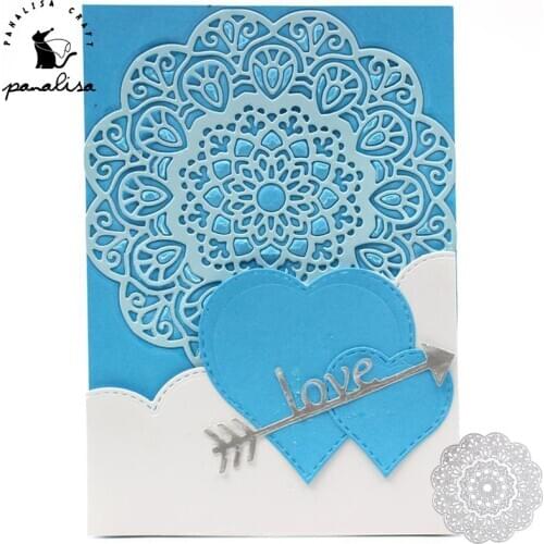 Panalisacraft Lace Doily Metal Cutting Dies Craft Scrapbooking Card Making Album Embossing Stencil Die Cut Decoration