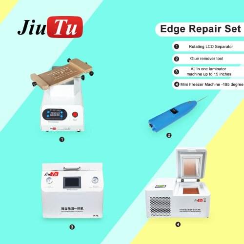 Full Set Phone Repair Machines 5 in 1 Laminator+Frozen LCD Separator+Glue Remover Tool+Rotary Separation For Glass Repair
