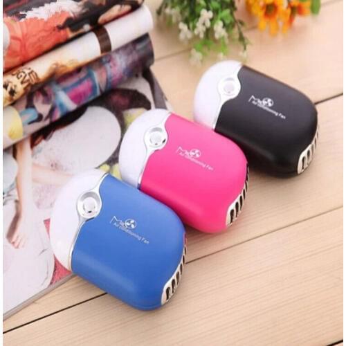 Mini portable hand held desk air conditioner humidification cooler cooling fan