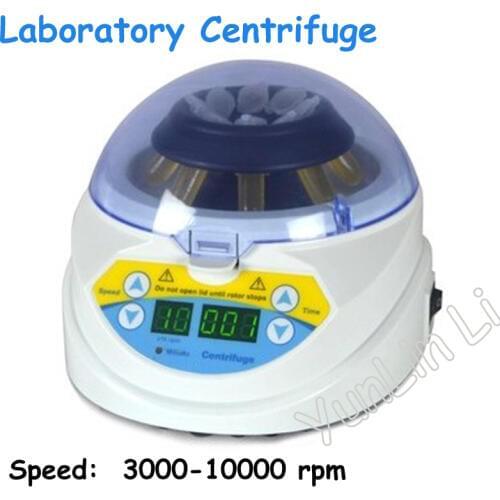 Mini Laboratory Centrifuge 3000-10000rpm Small Centrifuge Machine Manual Centrifuge