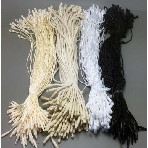 High Quality 100pcs 20cm Length Cotton material Loop Pins Security Loop Tag Fasteners Price Tag Fastener Wholesale