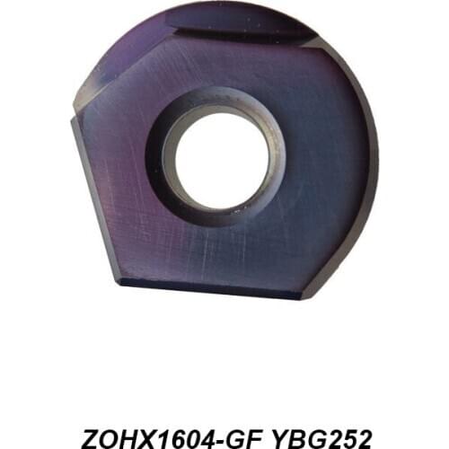 100% Original ZOHX 1604-GF 1604-GM ZOHX1604-GF ZOHX1604-GM YBG252 CNC Milling Cutters Lathe Tools Carbide Inserts 10 Pcs/box