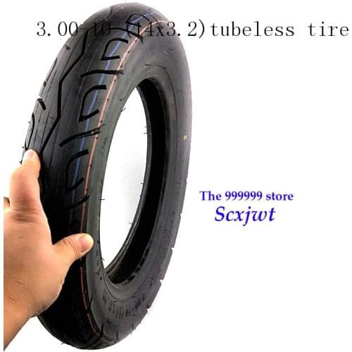14 inch Vacuum Tubeless Tire 3.00-10 / 14x3.2 fits Electric vehicle Electric Scooters e-Bike 14*3.2 300-10 Explosion-proof