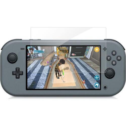 2pcs Tempered glass Clear Full Protective Film Surface Guard for Nintend NX Switch Lite NS Mini Console Screen Protector Cover