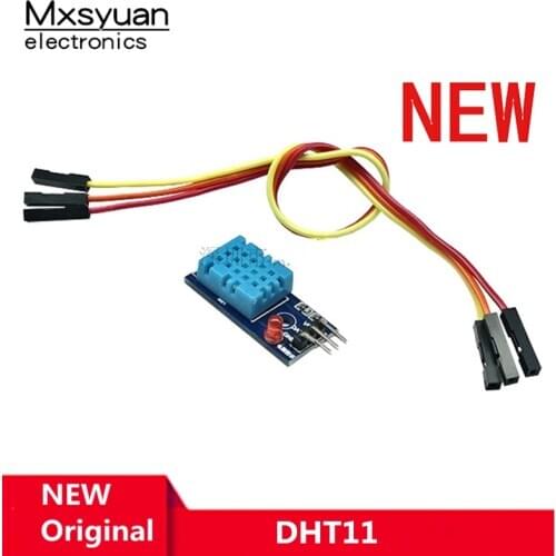 5pcs~10pcs/lot New DHT11 Temperature And Relative Humidity Sensor Module For arduino(To DuPont line)