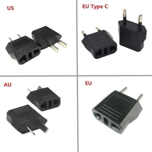 USA Power adapter US 3Pin Male Plug to IEC 320 C13 Socket Female Power conveter IEC320 C13 to USA US American Standard plug