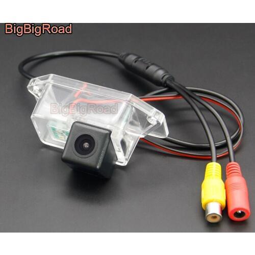 BigBigRoad Vehicle Wireless Rear View Reversing Camera HD Color Image Waterproof For Mitsubishi EVO IO 8 9 10 Eclipse Evolution