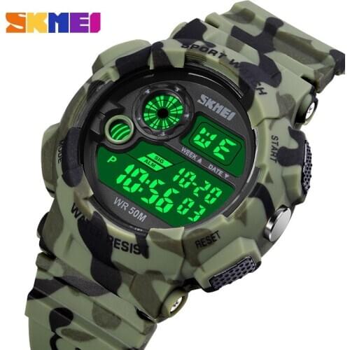 Women Watch For Men Military Sport Watches For Girls Alarm Resistant Waterproof Digital Ladies Watch relogio feminino SKMEI