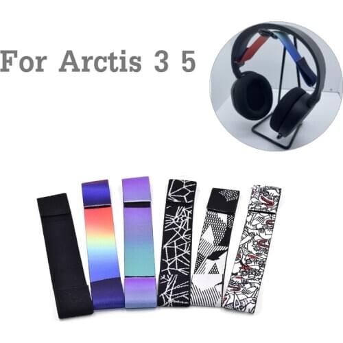 Decorative Headband Protective Cushion Protection Pad Head Beam Cover for Steelseries- Arctis 3/5 Gaming Headset Replacement