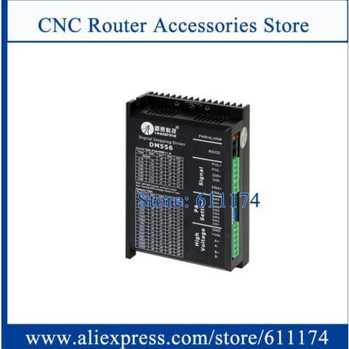 New Leadshine stepper motor driver DM556 work 18-48VDC 2.1A to 5.6A 2-phase Digital Stepping Driver