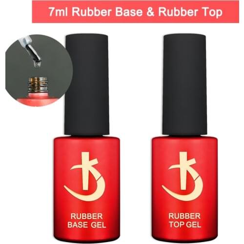 KODI Latest Thick Nail Base Coat 7ml Gel Varnishes for Nails Manicure Semi-permanent Rubber Base and Top Gel Nail Polish Gellak