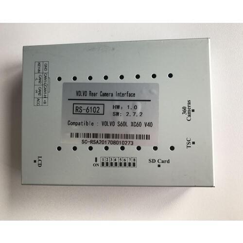 Car Parking Camera Interface Reverse Back Up Camera Video Interface For Volvo V60 With Sensus System