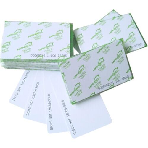 10pcs ID Thin Card 125KHZ KT28 Chip Low Frequency Access Card Elevator Card Employee Time Card For Access Control System Key