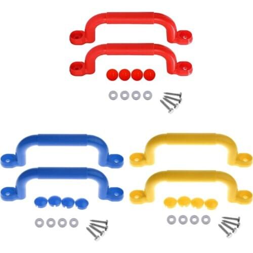 Children Playground Nonslip Handle Mounting Hardware Kits Climbing Frame Stair Handrail Swing Outdoor Sports Toy Accessor