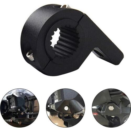 Motorbike LED Light Bar Clamps Brackets Tube Clamp Mount Kit For Motorcycle Fog Light Mount Accessories