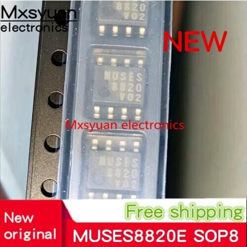 2PCS~10PCS/LOT MUSES8820E MUSES8820 MUSES 8820 EMP8 SOP-8 New Original