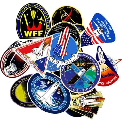 45/49Pcs Outer Space Theme Different Style PVC Stickers Kids Toys Decor for Car Laptop Pad Phone Trunk Guitar Bicycle Motor F4