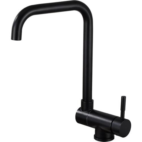 Kitchen Faucet Single Lever Sink Tap Foldable 360 degree Rotating Sink Taps Hot Cold Water Faucet for Home Commercial