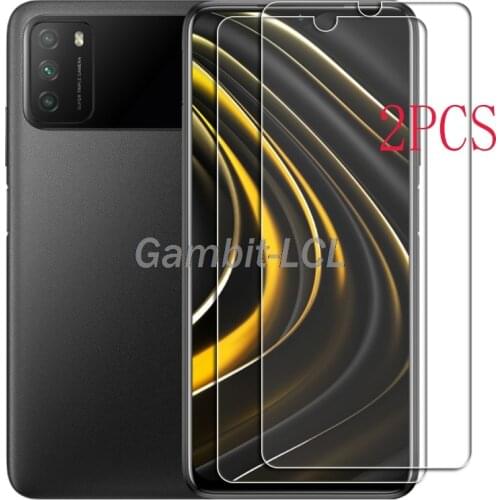 For Xiaomi Poco M3 Tempered Glass Protective ON M2010J19CG 6.53INCH Screen Protector Phone Cover Film