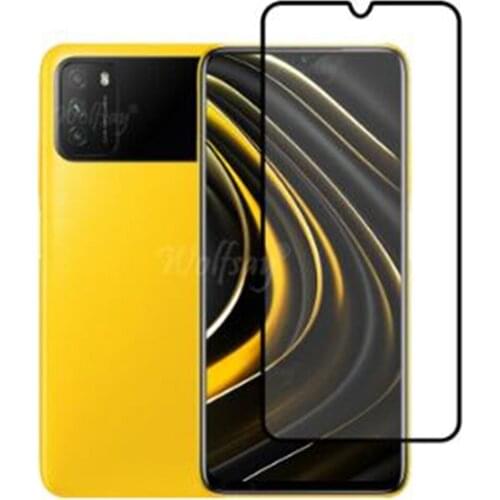 Full Cover Tempered Glass For Xiaomi Poco M3 Screen Protector For Xiaomi Poco M3 Glass For Xiaomi Poco M3 Glass 6.53 inch