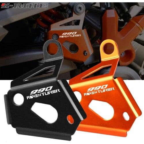 For 990 ADVENTURE S 2006-2013 950 ADVENTURE SUPER ENDURO SUPERMOTO Motorcycle Rear Brake Master Cylinder Guard Heel Guard Right